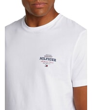 TOMMY HILFIGER TH Printed T-shirt white - T-shirt - 3