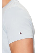 TOMMY HILFIGER TH Short-sleeved T-shirt with logo print breezy blue - T-shirt - 4