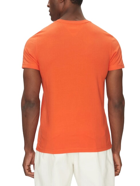 TH Short-sleeved T-shirt with logo print brilliant orange - T-shirt