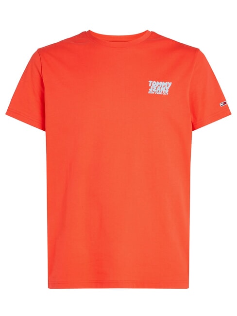 TH JEANS Short-sleeved T-shirt bright vermilion - T-shirt