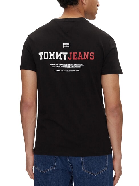 TH JEANS Short-sleeved T-shirt with print black - T-shirt