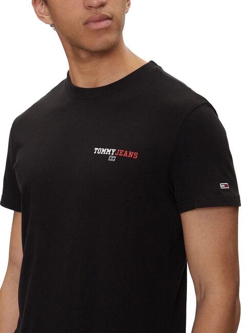 TH JEANS Short-sleeved T-shirt with print black - T-shirt