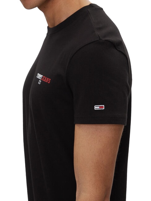 TH JEANS Short-sleeved T-shirt with print black - T-shirt