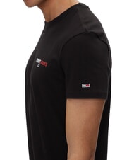 TOMMY HILFIGER TH JEANS Short-sleeved T-shirt with print black - T-shirt - 4