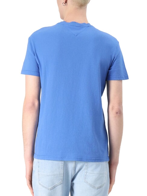 TH JEANS Short-sleeved T-shirt with embroidery blue weather - T-shirt