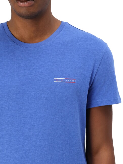 TH JEANS Short-sleeved graphic print T-shirt blue weather - T-shirt