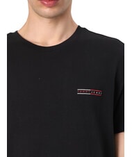 TOMMY HILFIGER TH JEANS Short-sleeved graphic print T-shirt black - T-shirt - 3