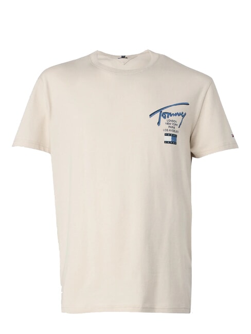 TH JEANS Printed T-shirt newsprint - T-shirt