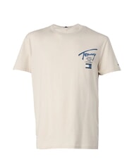 TOMMY HILFIGER TH JEANS Printed T-shirt newsprint - T-shirt - 4