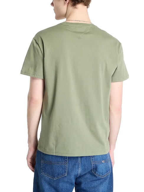 TH JEANS Short-sleeved cotton T-shirt Aruba Green - T-shirt