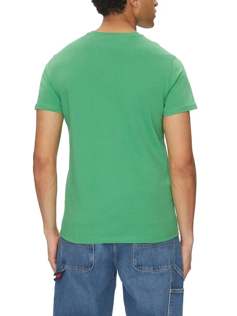 TH JEANS Short-sleeved T-shirt with logo print coastal green - T-shirt