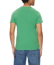 TOMMY HILFIGER TH JEANS Short-sleeved T-shirt with logo print coastal green - T-shirt - 2