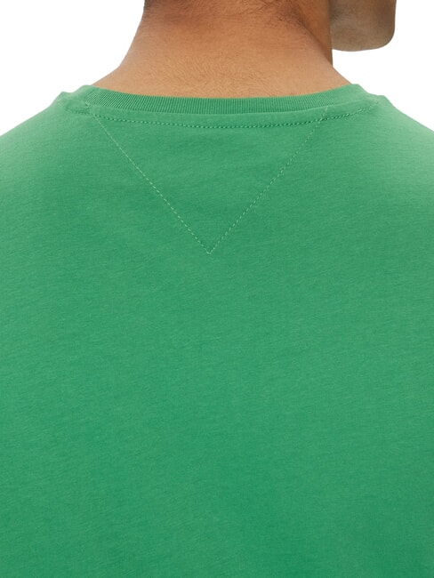 TH JEANS Short-sleeved T-shirt with logo print coastal green - T-shirt