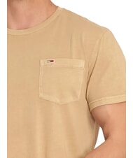 TOMMY HILFIGER TH JEANS Short-sleeved T-shirt with pocket relic tan - T-shirt - 3