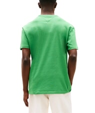 TOMMY HILFIGER TH JEANS Short-sleeved T-shirt with logo embroidery coastal green - T-shirt - 2