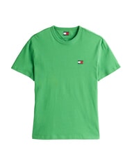 TOMMY HILFIGER TH JEANS Short-sleeved T-shirt with logo embroidery coastal green - T-shirt - 4