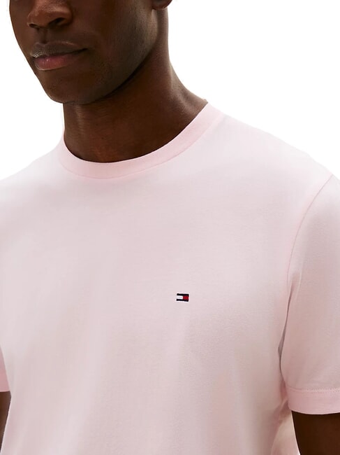 TH JEANS Slim-fit cotton T-shirt precious pink - T-shirt