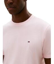 TOMMY HILFIGER TH JEANS Slim-fit cotton T-shirt precious pink - T-shirt - 3
