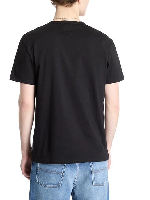 TH JEANS Regular fit short sleeve t-shirt black - T-shirt