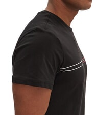 TOMMY HILFIGER TH JEANS Graphic print T-shirt black - T-shirt - 4