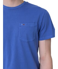 TOMMY HILFIGER TH JEANS Short-sleeved T-shirt with pocket blue weather - T-shirt - 3