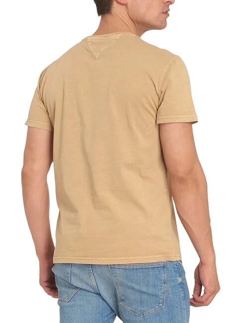 TH JEANS Short-sleeved T-shirt with pocket relic tan - T-shirt
