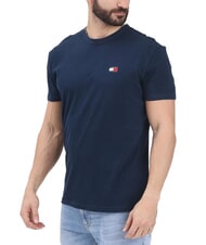 TOMMY HILFIGER TH JEANS Short-sleeved T-shirt with logo embroidery dark night navy - T-shirt - 3