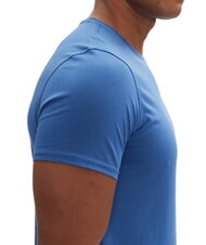 TOMMY HILFIGER TH JEANS Slim-fit cotton T-shirt blue weather - T-shirt - 4