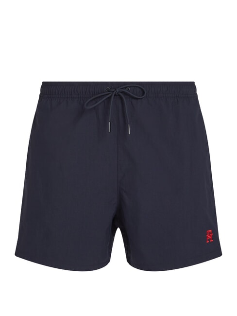 TH Monogram logo boxer costume desert sky - Swimwear