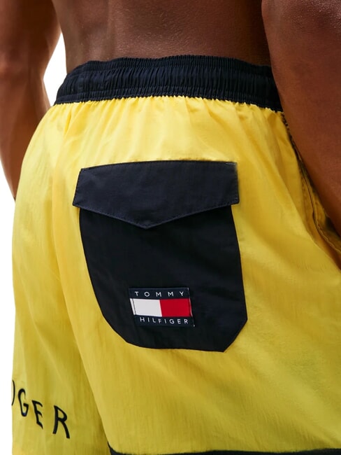 TH Costume with logo print yellow marigold - Swimwear