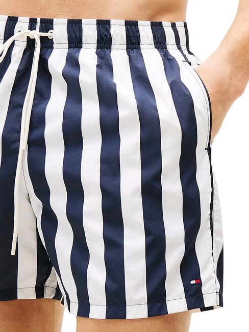 TH Patterned boxer costume bold stripe desert sky - Swimwear