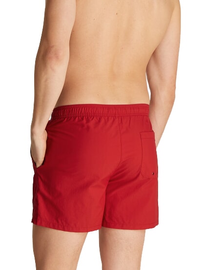 TH Monogram logo boxer costume medium red - Swimwear