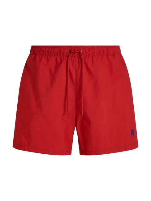 TH Monogram logo boxer costume medium red - Swimwear