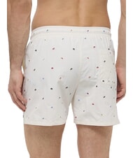 TOMMY HILFIGER TH Micro-patterned shorts costume desert sky/ancient white - Swimwear - 2