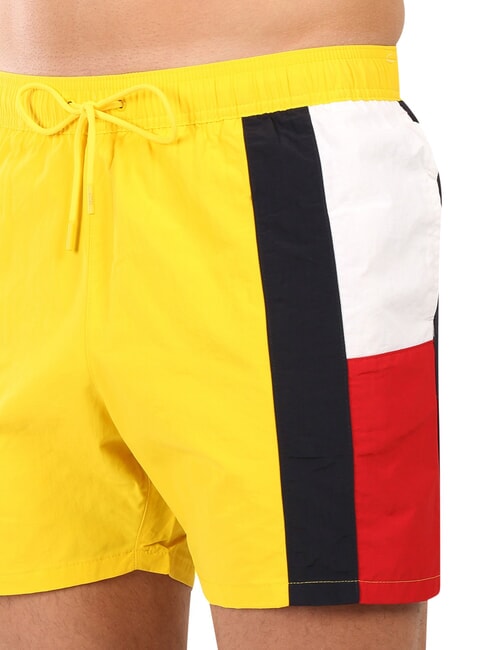 TH Side flag swim boxer yellow marigold - Swimwear