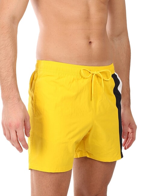 TH Side flag swim boxer yellow marigold - Swimwear