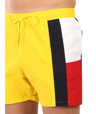 TOMMY HILFIGER TH Side flag swim boxer yellow marigold - Swimwear - 3