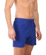 TOMMY HILFIGER TH Side flag swim boxer wedge blue - Swimwear - 2