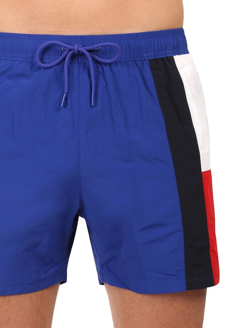 TH Side flag swim boxer wedge blue - Swimwear