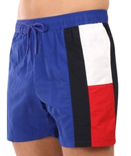 TOMMY HILFIGER TH Side flag swim boxer wedge blue - Swimwear - 4