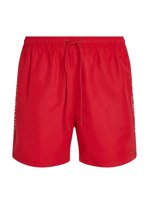 TH Swim boxer with side logo medium red - Swimwear