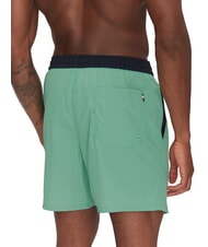 TOMMY HILFIGER TH Two-tone swim shorts Fort Green - Swimwear - 2