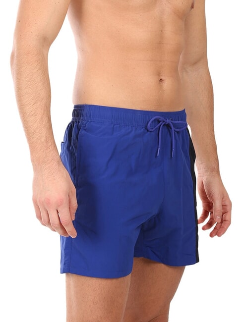 TH Side flag swim boxer wedge blue - Swimwear