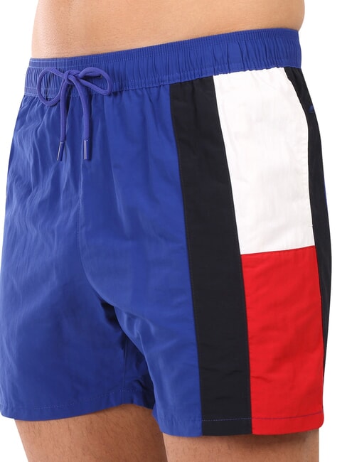 TH Side flag swim boxer wedge blue - Swimwear