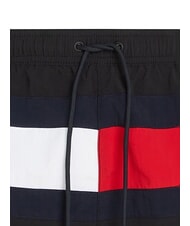 TOMMY HILFIGER TH Flag Logo Swim Shorts black - Swimwear - 3