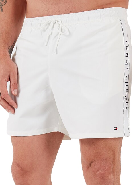 TH Swim boxer with side logo optical white - Swimwear