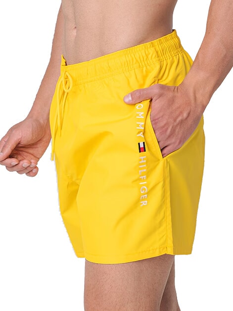 TH Vertical logo boxer costume yellow marigold - Swimwear