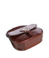 THE BRIDGE ISADORA Leather shoulder bag with flap BROWN - Women&rsquo;s Bags - 5