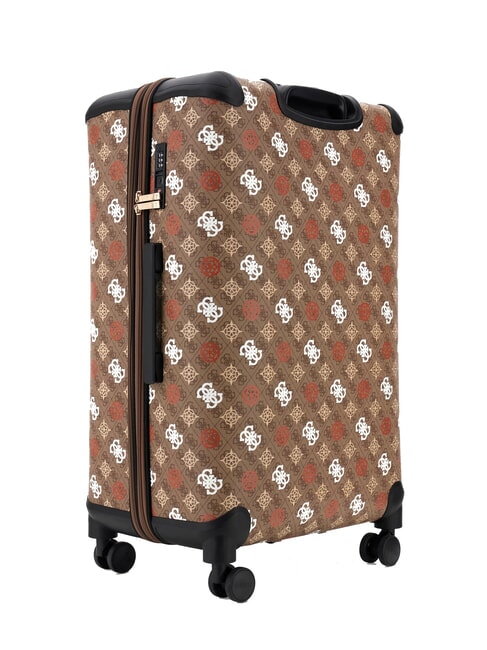 ELIETTE  Medium trolley milk logo/ginger - Semi-rigid Trolley Cases