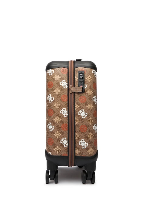 ELIETTE  Hand luggage trolley milk logo/ginger - Hand luggage